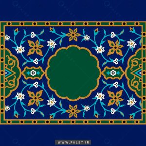 حاشیه باکیفیت با طرح سنتی
