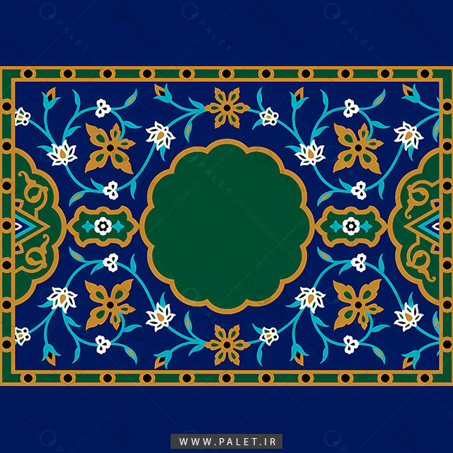 حاشیه باکیفیت با طرح سنتی