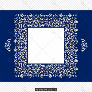 قاب باکیفیت با حاشیه اسلیمی