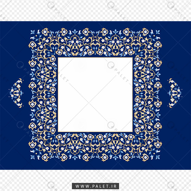 قاب باکیفیت با حاشیه اسلیمی