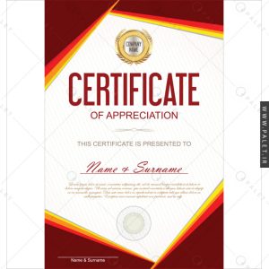 قالب سرتیفیکیت ایرانی و خارجی