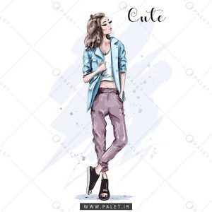 مدل لباس دختر فشن با استایل زیبا