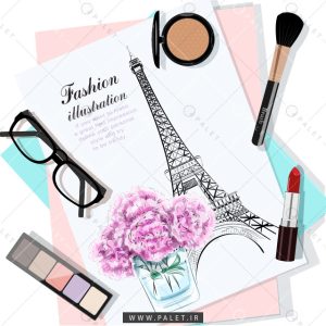 وکتور آرایشی و فشن پاریس