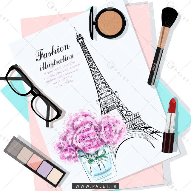 وکتور آرایشی و فشن پاریس