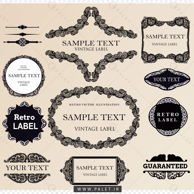 دانلود فریم‌های لایه‌باز خوشنویسی