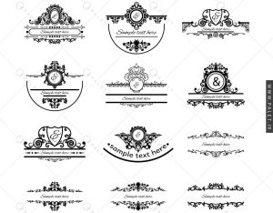 وکتور تزئینی و کالیگرافی