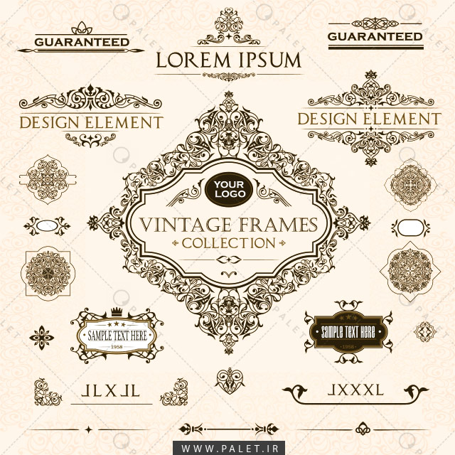 مجموعه قاب و حاشیه کلاسیک