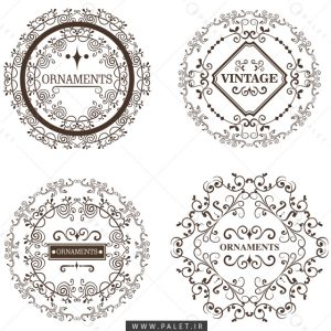 دانلود مجموعه قاب‌های کلاسیک لایه‌باز و رایگان