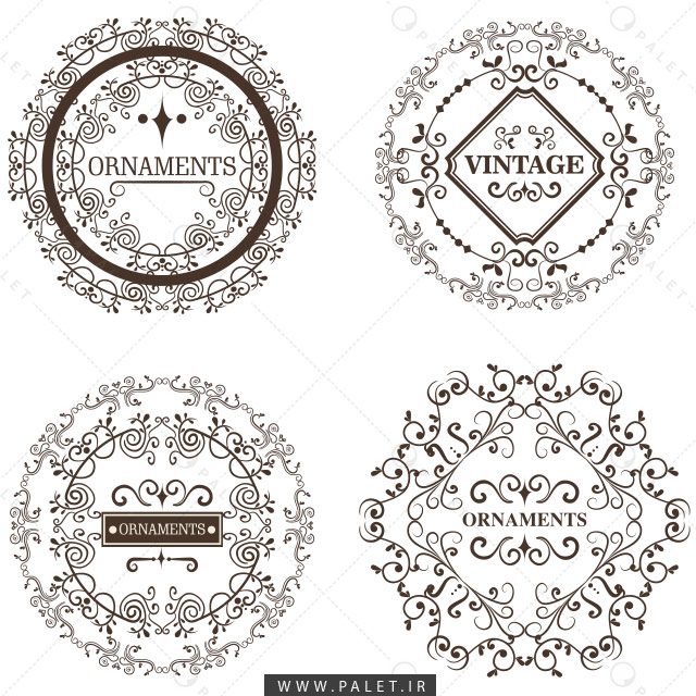 دانلود مجموعه قاب‌های کلاسیک لایه‌باز و رایگان