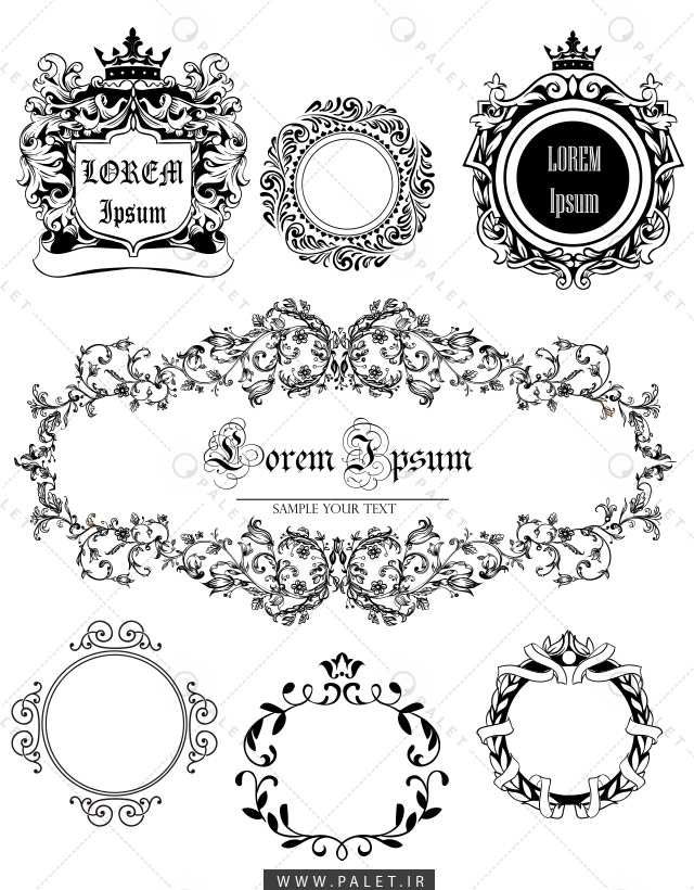 دانلود فایل قاب و حاشیه رایگان