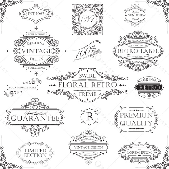 مجموعه قاب‌های باروک و رایگان