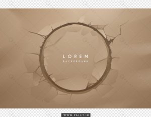 طرح لایه باز ابسترکت خاک ترک خورده