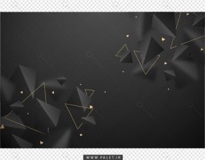 بک گراند لایه باز ابسترکت مخروطی