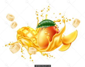 فایل EPS وکتور اسپلش آبمیوه