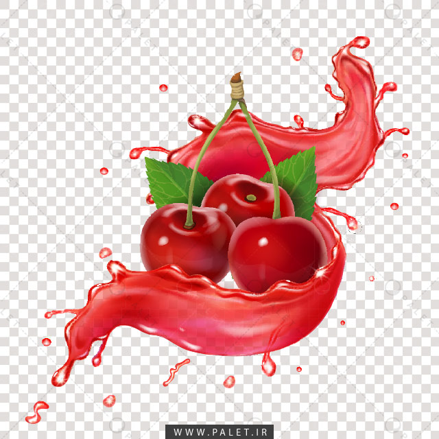 وکتور گیلاس و اسپلش قرمز