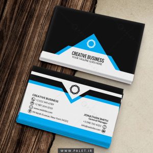 کارت ویزیت شرکتی با طراحی لاکچری
