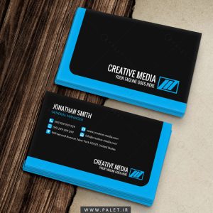 فایل لایه‌باز کارت ویزیت تجاری